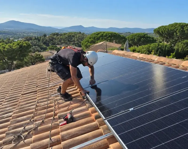 Installateur panneaux solaires Arandon-Passins — pose photovoltaïque sur toiture