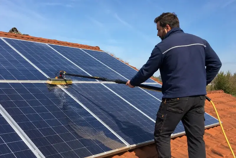 Nettoyage et entretien de panneaux solaires à Arandon-Passins